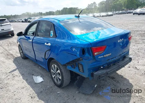 2023 Kia Rio S z USA, uszkodzony, nr VIN 3KPA24AD4PE595346